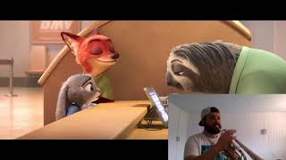 zootopia quotsloth scenequot vs trumpet [upl. by Diann]