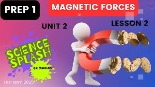 الصف الأول الاعداديUnit 2Lesson 2Magnetic forces [upl. by Toh]