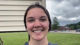 InterviewKaitlyn VahlingTTown SeniorSTATE FINALS TRACK PREVIEW of the 100 200 400 amp 4x100 [upl. by Dalohcin638]