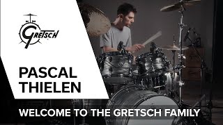 PASCAL THIELEN 🥁 🌟 Welcome at GRETSCH DRUMS [upl. by Nnayrrehs]