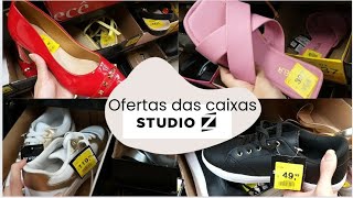 Calçados em Promoção Studio Z  Sapatos nas caixas remarcadas  STZ [upl. by Rasmussen]