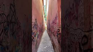 One of the narrowest streets in the world [upl. by Tteragram]