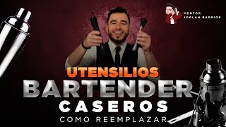 HERRAMIENTAS CASERAS BARTENDER 🛠 🍸  Curso de Coctelería Gratuito ✅ 001 Como ser bartender [upl. by Phelps]