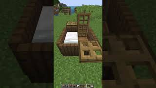 Best 2Blocks Starter Minecraft House [upl. by Ahaelam931]