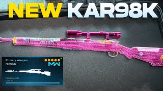 The NEW KAR98K SNIPER in Warzone 3 1 SHOT [upl. by Namie]