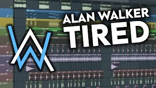 Alan Walker ft Gavin James  Tired Remake InstrumentalFL Studio Remake  Free FLP [upl. by Jenness]