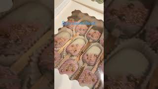 Paquete de golosinas para baby shower babyshower treats fontana cookies fresas pasteleria [upl. by Marion]