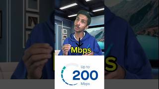 Mbps vs MBps 😀 shorts tech mbps techgor [upl. by Dominga]