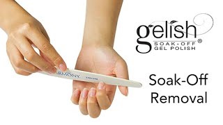 GELISH Soak Off Gel Polish Removal [upl. by Sirob951]