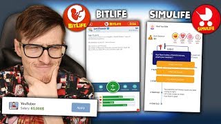 So i played a new Bitlife Ripoff  Simulife [upl. by Niwrad]