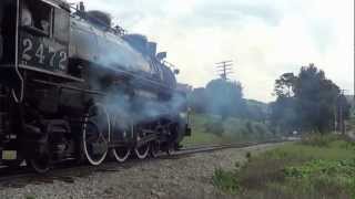 Chasing SP 2472 amp 3194 around Niles Canyon 33013 [upl. by Weaks]