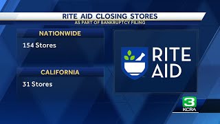 Here are the Rite Aid stores closing in the Sacramento area [upl. by Nafri]