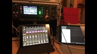 iPAD als Recorder für das X32 Behringer  Multitrack Recording up to 32 Channel on iPAD [upl. by Barbee429]