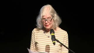 Fleur Adcock Collected Poems at Newcastle Poetry Festival 2024 [upl. by Daphna]