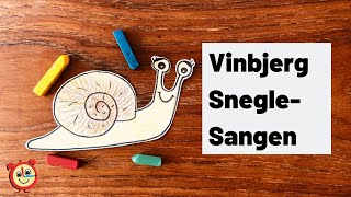 Vinbjergsneglen I Børnesange med tegninger I Magiske Minutter [upl. by Eniamzaj]