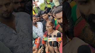 Muthu Lakshmi Veerappan interview  Youtubers threatened by Press people [upl. by Norel]