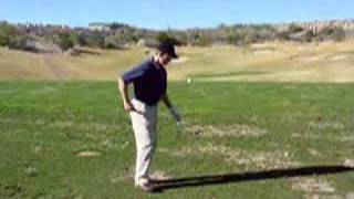 Golf Ball Juggling expert out on the range [upl. by Llebyram]