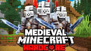 100 Players Simulate Medieval Civilizations in Minecraft [upl. by Guria]