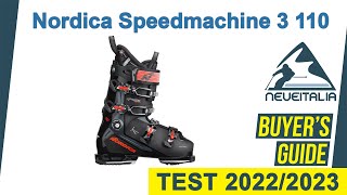 Nordica Speedmachine 3 110  NeveItalia SkiTest 20222023 [upl. by Eigriv]