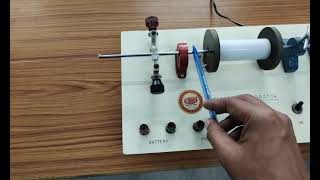 Meldes experiment Frequency of AC using electrical vibrator1 [upl. by Enela519]