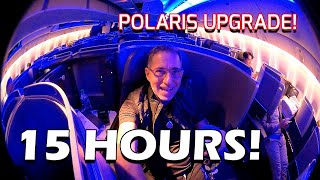 USA to MANILA 15 Hour Flight 1st Time in Philippines Polaris Business Class Upgrade [upl. by Cichocki]