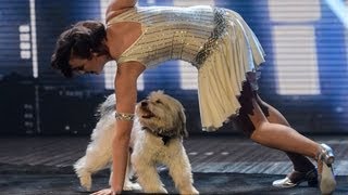 Ashleigh and Pudsey  Britains Got Talent 2012 Live Semi Final  UK version [upl. by Bidle121]