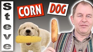 CORN DOG RECIPE  FAIR FOOD Episode 03 [upl. by Ilam]