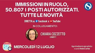 Immissioni in ruolo 50807 i posti autorizzati Tutte le novità [upl. by Ydisac]