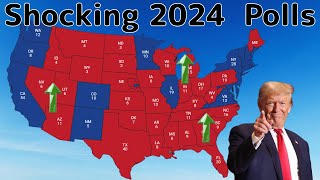 2024 Election Map According to the Polls [upl. by Gayle]