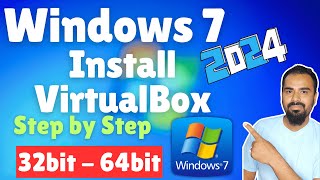 Windows 7 Install Kaise Kare How to install windows 7 in VirtualBox 2024 Latest Update [upl. by Llerdnek]