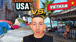 USA vs VIETNAM  Who is the Real Superpower 4 People Da Nang better than LOS ANGELES [upl. by Harden946]