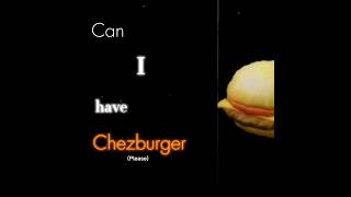 Can I have Chezburger🍔 please roblox cheeseburger nostalgia meme viral sad trending sub [upl. by Acirehs]