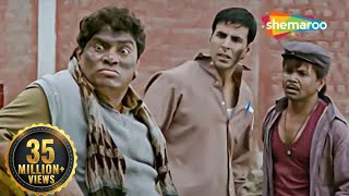 लोटपोट कर देने वाली कॉमेडी सीन्स  Movie Khatta Meetha  Rajpal Yadav  Johny Lever  Akshay Kumar [upl. by Elocal]