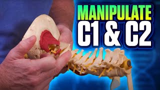 How to Manipulate the Cervical Spine AA Joint of C1C2 [upl. by Millda]