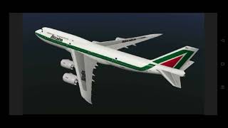 Alitalia 7478i [upl. by Hailat]