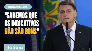 BOLSONARO COMENTA JULGAMENTO QUE PODE O TORNAR INELEGÍVEL NO TSE [upl. by Ymrej]