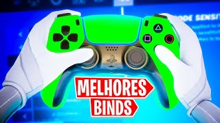 A MELHOR CONFIGURAÇÃO DE BOTÕES PARA CONSOLECONTROLE DO FORTNITE MELHORES BINDS PS4PS5XBOXPC [upl. by Ari]