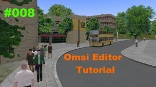 Omsi Editor Tutorial 08  Buslinie und Fahrplan erstellen DEHD [upl. by Andres]