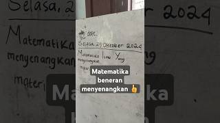 Matematika Beneran Menyenangkan asyiknyajadiguru gurumatematika [upl. by Semajwerdna891]