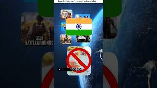 Top Banned GAMEs in These Countries [upl. by Sonaj609]