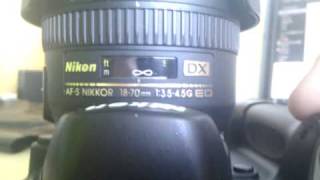 Nikkor 1870mm f3545 AFS focus speed [upl. by Montano217]