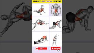 Top 55 Min ABS Stretch Exercises workout absworkout [upl. by Aneeles]