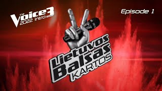 Lietuvos Balsas Kartos  The Voice Generations Lithuania LNK Intro 2022 [upl. by Neelat]