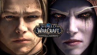 World of Warcraft Battle for Azeroth  All Cinematics amp Cutscenes in Chronological OrderAT LAUNCH [upl. by Gaither907]