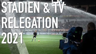 Stadien Relegation 2021 • 1 Bundesliga amp 2 Liga  LiveTV [upl. by Nidnerb]