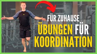 Physiotherapie  Koordinationsübungen für zu Hause [upl. by Eatnad251]