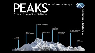 PEAKS Studio  Proteomic Mass Spectrometry Software  Overview [upl. by Yeslaehc]