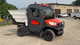 Braun amp Helmer University of Michigan Online Only Auction Ends 82224 R985 Kubota RTV Trash Buggy [upl. by Ekram468]