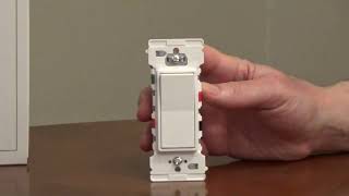 Easy to Install 3 Way Switch  Leviton Decora Edge [upl. by Dud]