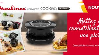 Moulinex Extra Crisp Cookeo couvercle Air Frier [upl. by Nimesay]